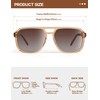 BIRCEN Polarized Trendy Sunglasses for Women - Men UV Protection