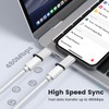 leizhan USB C Adapter (2 Pack, Silver) Type C Male