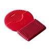KUHN RIKON Swiss Hob Scraper with Protective Cover, Red
