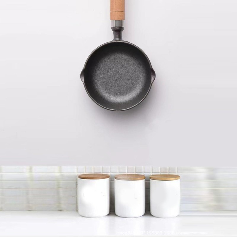 Cast Iron Pot, Multifunctional Non Stick Cast Iron Skillets with