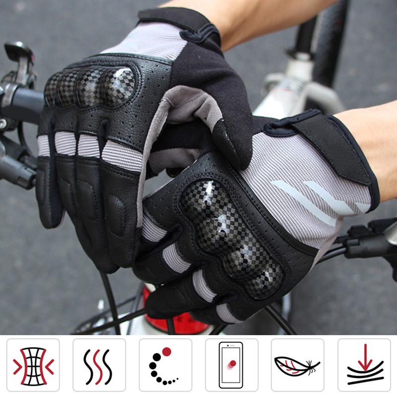 Winter Unisex Anti Collision Breathable Bike Gloves Cycling Equipment Black(black