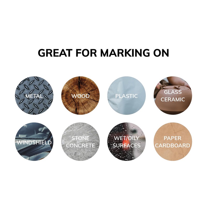 uni-ball Uni Paint PX-30 Oil-Based Paint Markers, Broad Line (8mm),