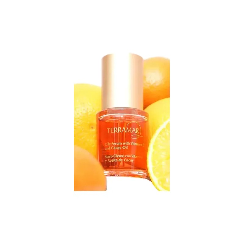 Suero Facial Oleoso Vitamina C Y Aceite De Cacay
