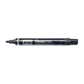 Pentel N50 AE Aluminium Casing (Pack of 12) Black