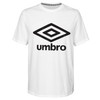 Umbro Logo TEE Boys, White/Black