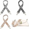 SHTGOI Bag Straps Adjustable Shoulder Strap 3.8 cm Wide Diamond