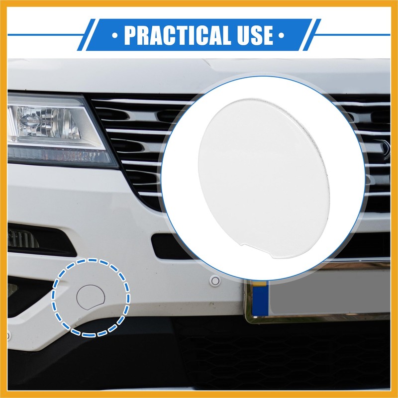 Partuto Car Towing Tow Eye Hook Cover Cap Compatible for