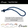 Champion Sports Four-Way Tug of War Rope - 50 Feet,