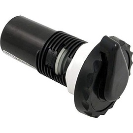 Waterway 660-3561 1" Top Scalloped Access Silent Air Control, Black