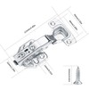 2 Pcs Kitchen Units Door Hinges, Soft Close Cupboard Wardrobe