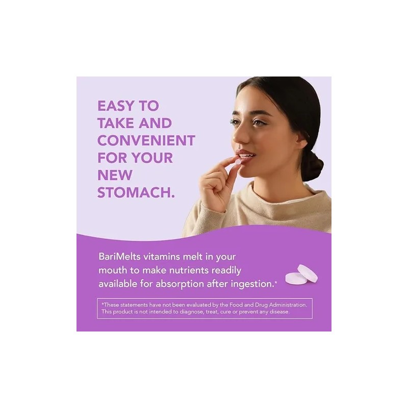 Barimelts Biotin 90 Fast Melting Tablet Sin Sabor