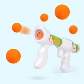 DX DA XIN Foam Balls 40 PCS for Air Popper Gun Blaster Guns Refill Bullets Toys Foam Blasters Replacement Foam Bullet Ball Launcher Extra Balls, Orange