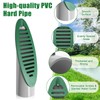 Anglekai 4 Inch Angled Slope Drainage Pipe, 2PCS Angled Drainage