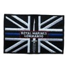 Thin Blue Line Royal Marines Commando Tactical Patch Hook and
