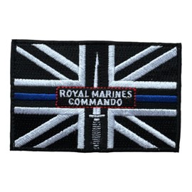 Thin Blue Line Royal Marines Commando Tactical Patch Hook and Loop
