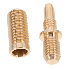Kisangel Billiard Cue Extension Screws Set Durable Pool Cue Joints for Enhanced Control and Precision Fit for Billiards and Snooker Players Streamlined Design for Improved Grip