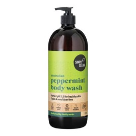 Simply Clean Body Wash - Peppermint, 500ml
