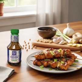 Less Sodium Teriyaki Marinade & Sauce 21 Fl Oz (Pack of 2), Unleash flavourful Elegance of Less Sodium Teriyaki Sauce with Nature Vista