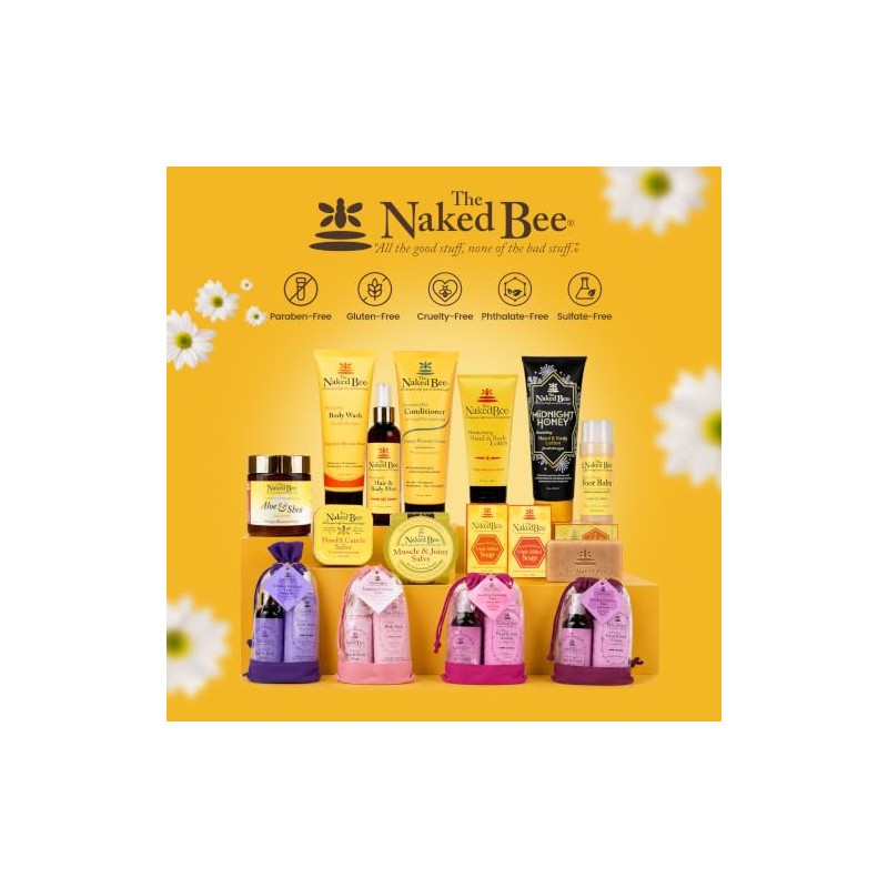 Naked Bee Grapefruit Blossom Honey Hand and Body Lotion Large