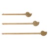 3 Pieces Cabinet Key Latch Leaf Lock Pin Brass Chinese