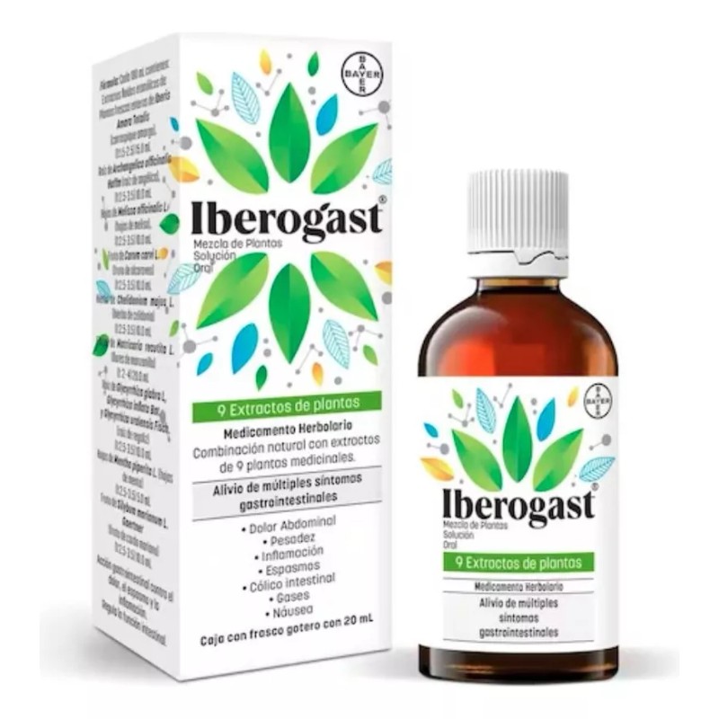 Bayer Iberogast Ayuda En Colitis Y Dolor De Estómago