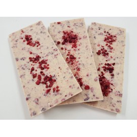 ChocoLaden Vegan White Raspberry Handmade