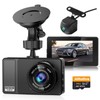 Alltotive Dash Cam Front and Rear, 1080P Full HD In