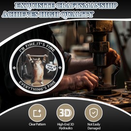 Cute Kitten Weightlifting Inspiration Coin - Puppy Boxing Incentive Challenge Coin - Humor and Courage Incentive Awards Medallion Pocket Token - Novelty Lucky Collectible Gifts for Men & Women