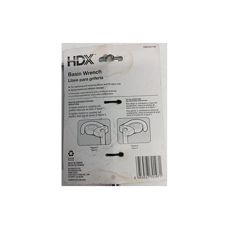HDX Basin Wrench