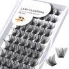Lash Clusters B02 D Curl 12mm DIY Eyelash Extensions 72