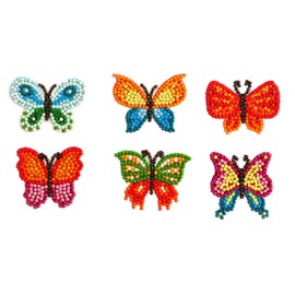 Pracht Creatives Hobby Diamond Painting Butterfly Stickers Kit for Kids 5 Years and Up