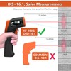 SURLABA Infrared Thermometer Gun, DS=16:1 Laser Heat Temperature Gun for