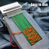 Small Weaving Loom Kit Portable Mini Loom Machine DIY Weaving