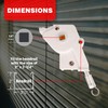 Amazing Drapery Hardware High Profile 2" Plastic Wand Tilter for