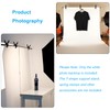 White Backdrop Photography 1.5x2m/5x6.5ft, Bonvvie Solid White Photo Video Background,