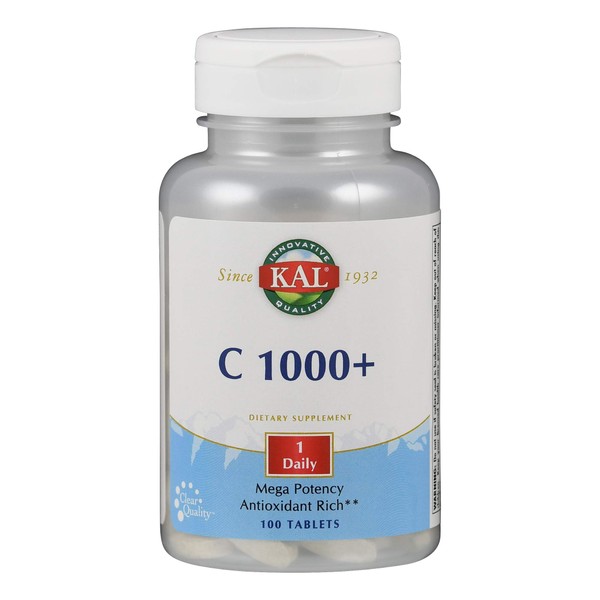 KAL C-1000+ Mega Potency 1000mg | 100ct