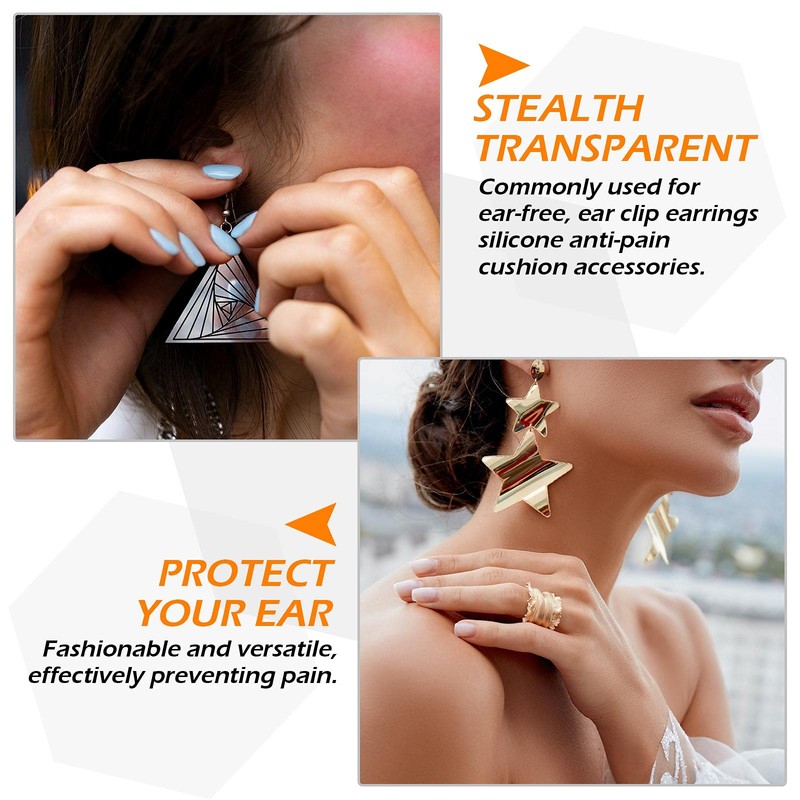 100 Sheets 1000 Pieces Earring Stickers for Split Earlobe, Ear