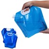 ZBJBinCH Folding Water Bag PE Plastic Drinking Water Container Portable