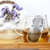 2 Piece Oval Strainer, Tea Strainer with Chain, Stainless Steel