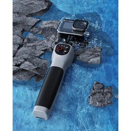 zmart TELESIN Underwater Selfie Stick Waterproof Diving Telescopic Selfie Stick Remote Control for Famous Action Camera Hero 8 9 10 11 12 13 Waterproof Selfie Action Camera Accessories Underwater Photography Diving Stick Telescopic Pole Shutter Remote Co