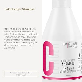Salerm Color Longer Shampoo, 10.6 Ounce/300 ml