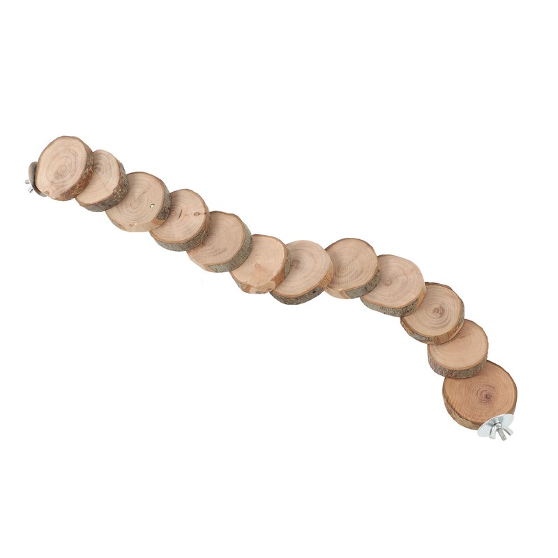 Wooden Hamster Ladder Bridge Wooden Hamster Climbing Toy to Play