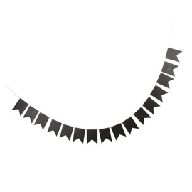 Wooden Chalkboard Banner Bunting Pennant DIY Hanging Garland Decoration