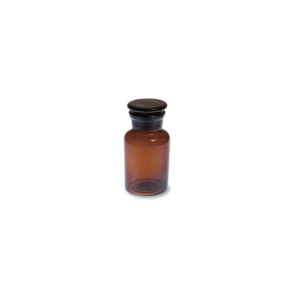 Posh Living * Flower Seven Days * Medicine Bottle L Amber (Brown) 2.2 x 4.3 inches (5.5 x 11 (3) cm