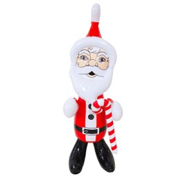 Toyland® 120cm (3.9ft) Inflatable Santa Claus Festive Decoration - Christmas Decorations - Seasonal Party Props