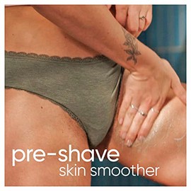 Gillette Venus PRESHOLIANTE EXFOLIANTE EXFOLIANTE DE LA PIERNA DE LA PISTA PARA EL BIKINI, PELO PUBICO Y PIEL, 6 OZ
