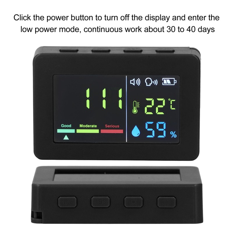Temperature Humidity Meter High Accuracy Sensor Thermometer Hygrometer Detector with