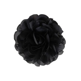Dainty Camellia Flower Large Brooch Lapel Pins Delicate Elegant Handmade Big Fabric Rose Flower Brooches Pin Classic for Wedding Party Dance Banquet for Women Dress Suit Ceremony Clothes Accessories