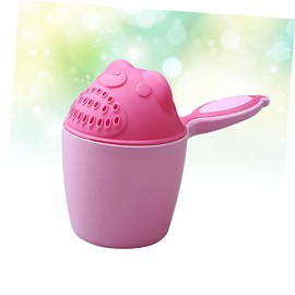 KICHOUSE Bear Shampoo Rinse Cup for Bathing Bath Water for Random Color Bath Rinse Cup for Gentle Showering