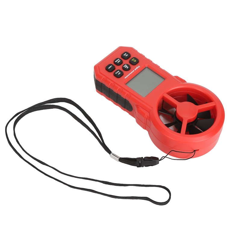 Digital Temperature Wind Speed Meter High Accuracy 5 Units Handheld